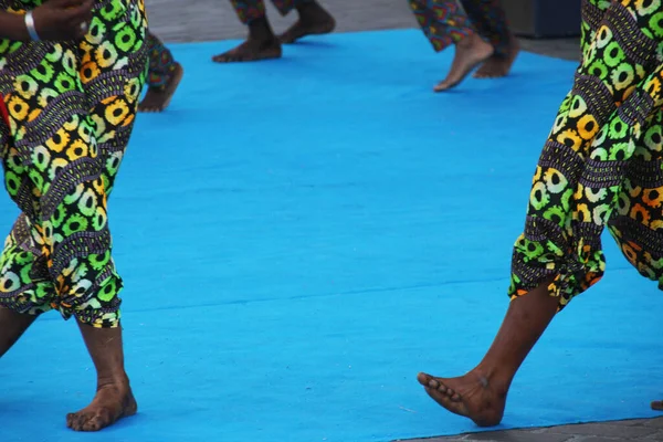 Kenya Dan Bir Sokak Festivalinde Halk Dansı — Stok fotoğraf