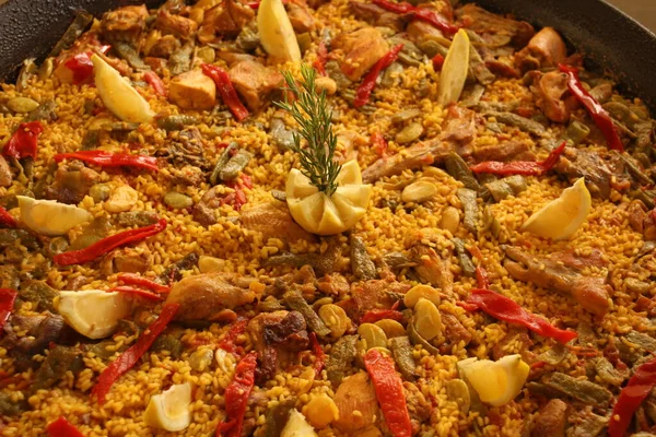 Arroz Cozido Com Begetables — Fotografia de Stock