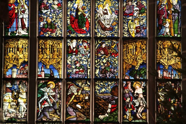 Wnętrze Kościoła Norymberdze — Zdjęcie stockowe
