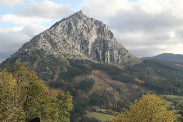 Montagna Nei Paesi Baschi — Foto Stock