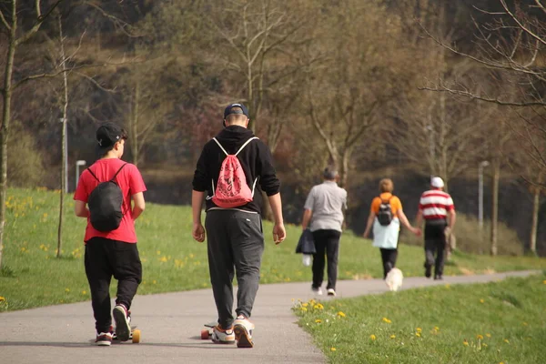 Walking Countryside — Stock Photo, Image