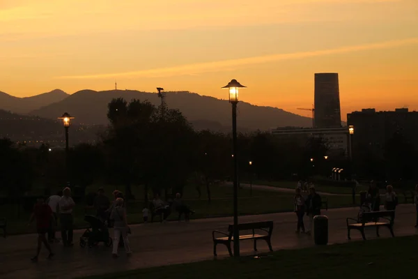 Edificio Barrio Bilbao — Foto de Stock