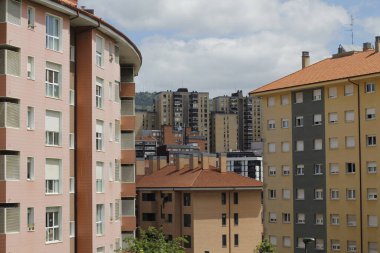 Bilbao mahallesinde bir bina.