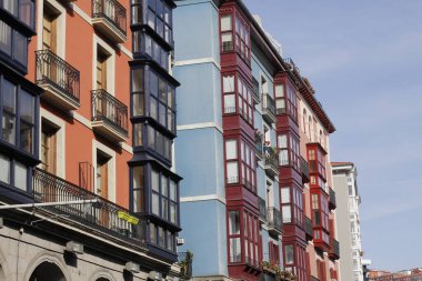 Bilbao mahallesinde bir bina.