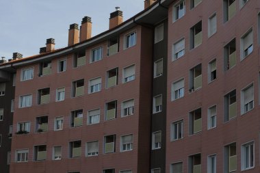 Bilbao şehrindeki şehir manzarası