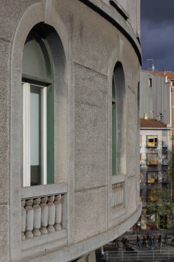 Bilbao şehrindeki şehir manzarası