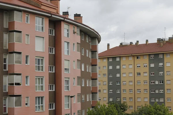 Building Neighborhood Bilbao — Stock Photo, Image