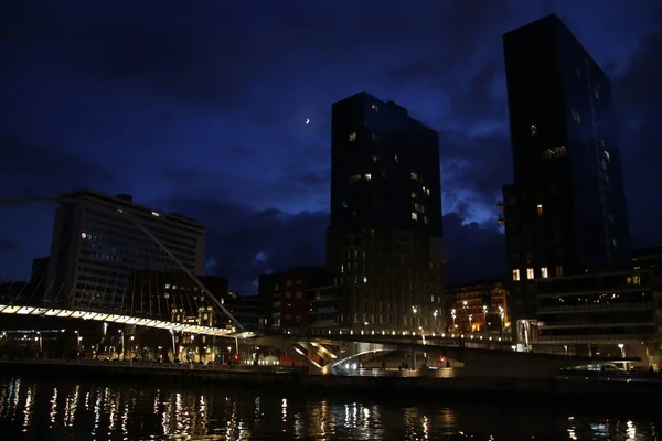 Gebäude Einem Viertel Von Bilbao — Stockfoto