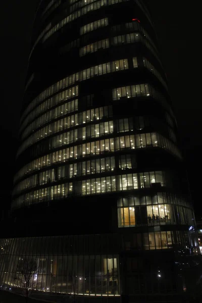 Gebäude Einem Viertel Von Bilbao — Stockfoto