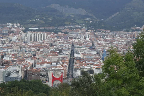 Épület Szomszédságában Bilbao — Stock Fotó