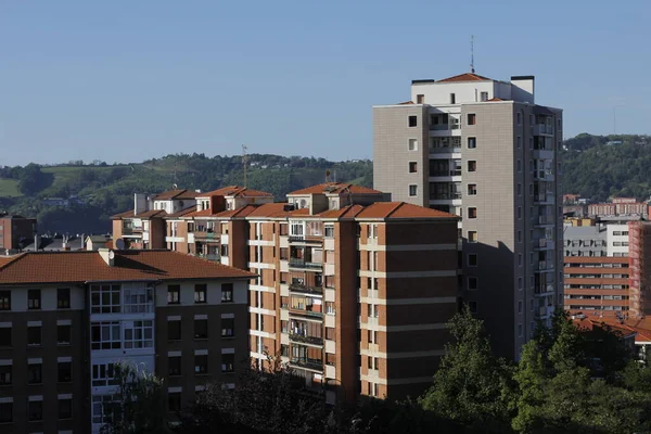 Bilbao Şehrindeki Şehir Manzarası — Stok fotoğraf