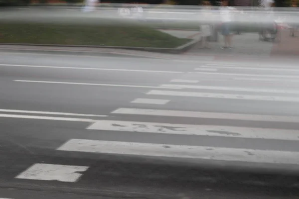 Verkehr Einer Städtischen Straße — Stockfoto