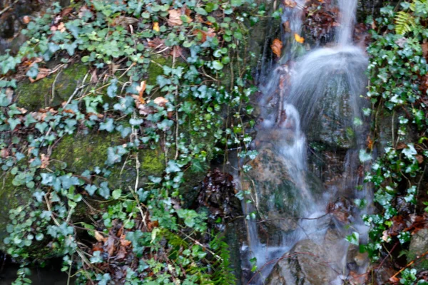 Rio Durante Degelo Primavera — Fotografia de Stock