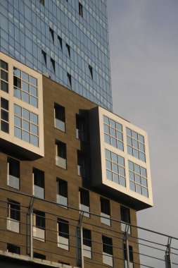 Bilbao şehrinde şehir manzarası