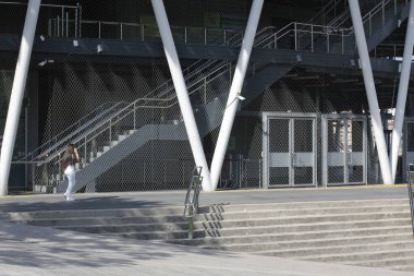 Bilbao şehrinde şehir manzarası