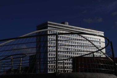 Bilbao şehrinde şehir manzarası