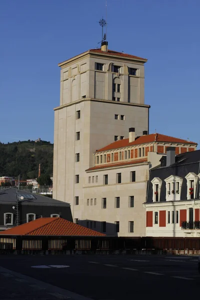 Vista Urbana Cidade Bilbau — Fotografia de Stock