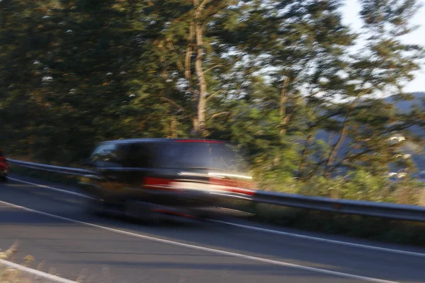 Driving Urban Road — Stock Photo, Image