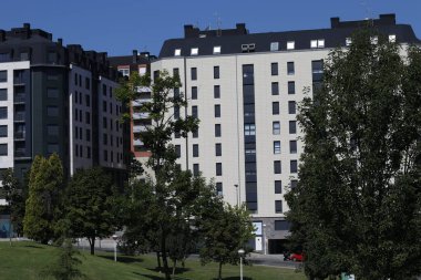 Bilbao mahallesinde bir bina.