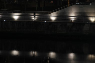 Bilbao şehrinin şehir manzarası