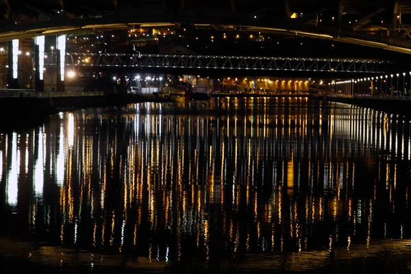 Bilbao şehrinin şehir manzarası