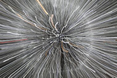 Sokakta Noel ışıkları