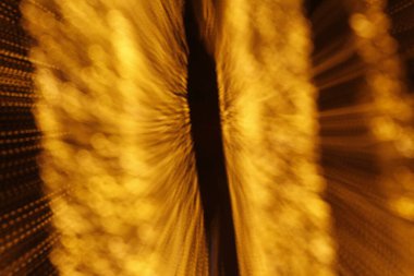 Sokakta Noel ışıkları