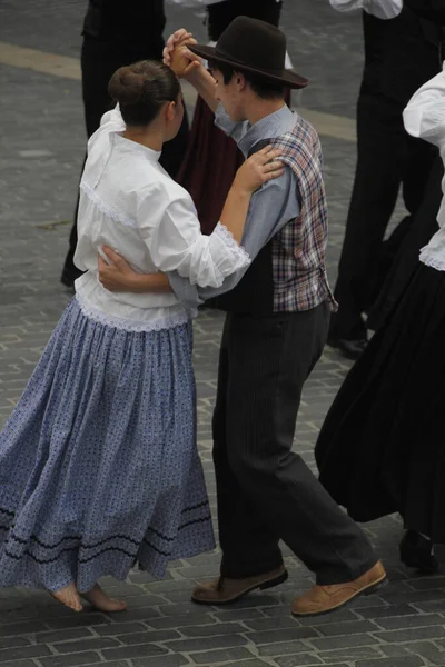 Πορτογαλικό Φεστιβάλ Χορού Ένα Δρόμο Του Μπιλμπάο — Φωτογραφία Αρχείου