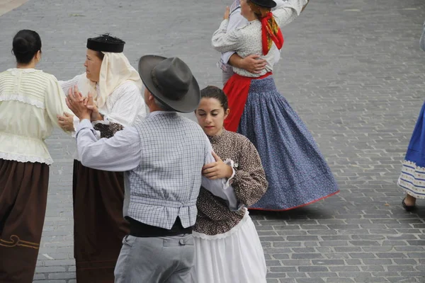 Portugalski Festiwal Tańca Ulicy Bilbao — Zdjęcie stockowe