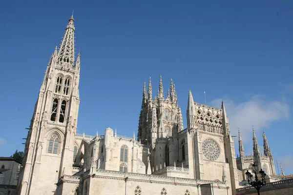 Blick Auf Die Kathedrale Von Burgos — Stockfoto