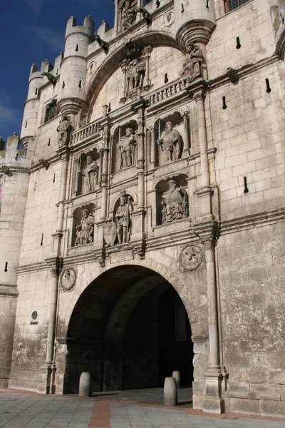 Vista Catedral Burgos — Foto de Stock