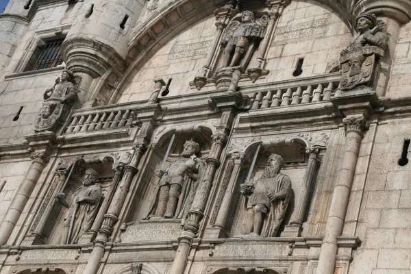 Utsikt Över Burgos Katedral — Stockfoto
