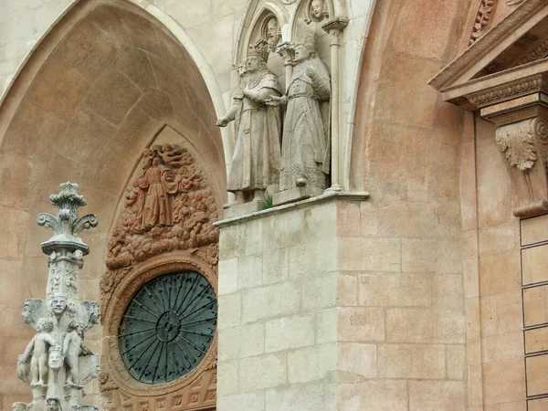 Vista Catedral Burgos — Fotografia de Stock