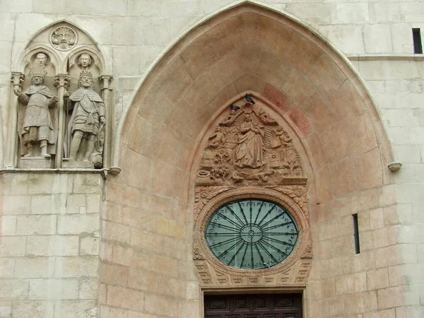 Vista Catedral Burgos — Foto de Stock