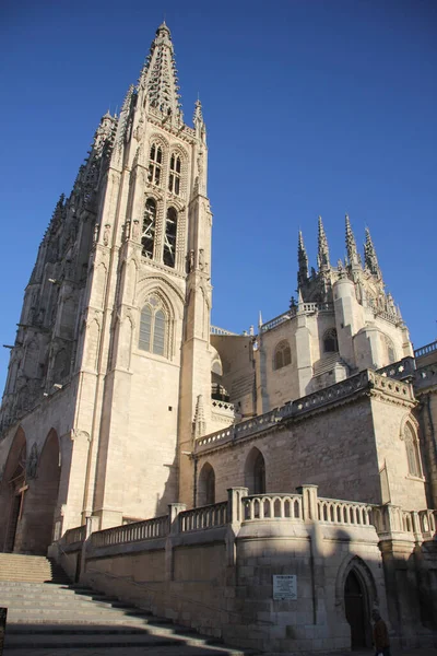 Vista Catedral Burgos — Fotografia de Stock