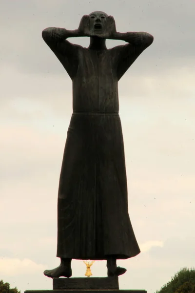 Estatua Centro Berlín — Foto de Stock