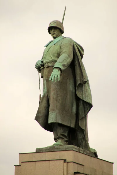 Estátua Centro Berlim — Fotografia de Stock