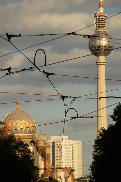 Vista Urbana Ciudad Berlín — Foto de Stock