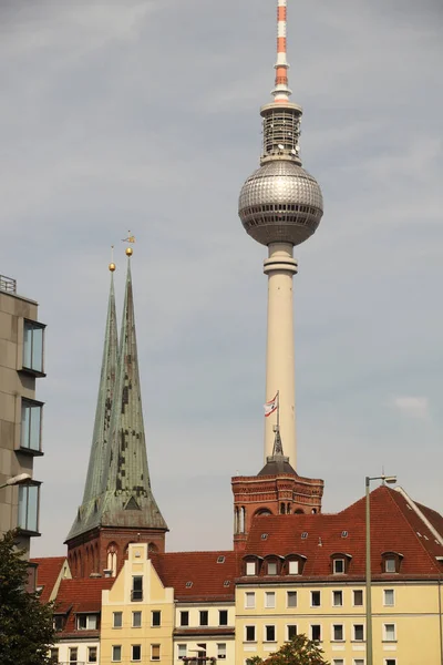 柏林的城市景观 — 图库照片