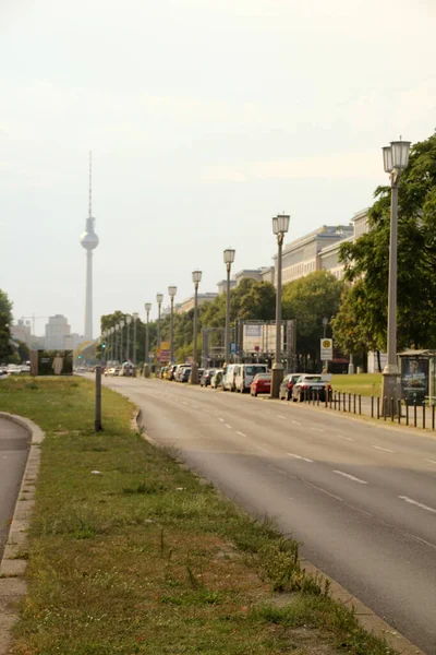 Vista Urbana Cidade Berlim — Fotografia de Stock