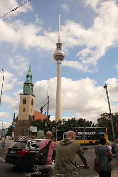 Stadsgezicht Stad Berlijn — Stockfoto