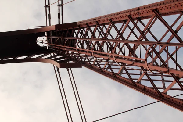 Hängbro Över Biscaya Portugalete — Stockfoto