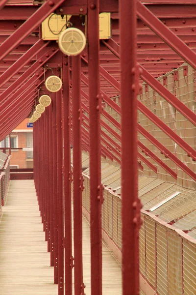 Hängebrücke Von Biskaya Portugalete — Stockfoto