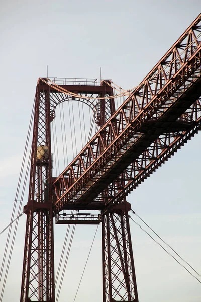 Hangende Brug Van Biskaje Portugalete — Stockfoto