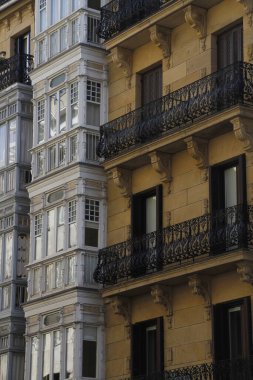 San Sebastian şehrinde bina