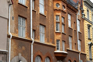 Helsinki şehrinin mimarisi.