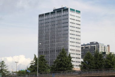 Helsinki şehrinin mimarisi.