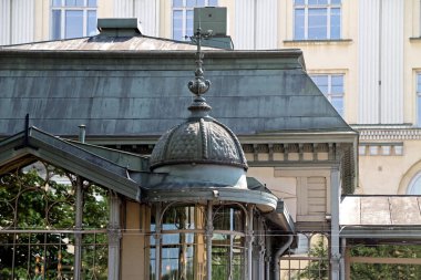 Helsinki şehrinin mimarisi.