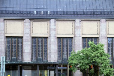 Helsinki şehrinin mimarisi.