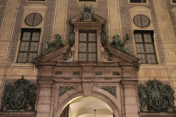 Architektur Der Münchner Innenstadt — Stockfoto